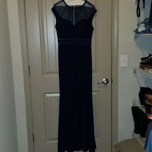 Navy Blue formal dress